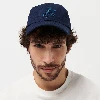 Resim Unisex Capsun Solid Şapka Lacivert