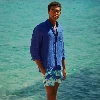 Picture of Erkek Moorise Coral Reef Mayo Mavi