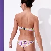 Picture of Kadın Rainbow Flowers Fraz Bikini Altı Mor