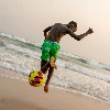 Resim Erkek Moorea Soccer Turtles Mayo Yeşil