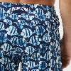 Resim Erkek Batik Fishes Merise Mayo Lacivert