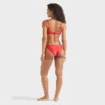 Resim Kadın Flower Power Faithful Bikini Üstü Kırmızı