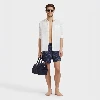 Picture of Erkek Moopea Ultrafine Wool Swim Shorts Ronde des Tortues Mayo Lacivert