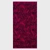 Picture of Erkek Sand Organik Pamuk Birds Jacquard Plaj Havlusu Mor