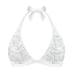Picture of Kadın Strass Flecha Bikini Üstü Beyaz