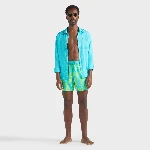 Picture of Erkek Flocked Tropical Turtle Mahina Mayo Yeşil