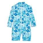 Picture of Çocuk Tahiti Flowers Guppy UV Korumalı Tişört Beyaz