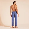 Picture of Erkek Pacha Keten Pantolon Mavi