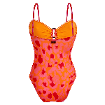 Resim Kadın New Leopard Lucette Mayo Turuncu