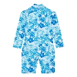 Picture of Çocuk Tahiti Flowers Guppy UV Korumalı Tişört Beyaz
