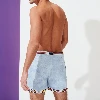 Resim Erkek Vintage 1973 Printed Denim Mawaii Mayo Mavi