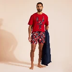 Picture of Erkek Graphic Lobsters Tareck Tişört Kırmızı