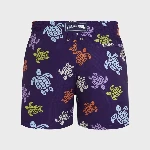 Resim Erkek Mahina Micro-Perforated Tortues Multicolores Mayo Mor