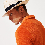 Picture of Erkek Vilebrequin x Borsalino Claudio Şapka Bej