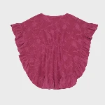Picture of Kız Çocuk Granita  Jacquard Roses Terry Panço Pembe