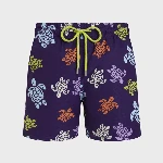 Resim Erkek Moohina Micro-Perforated Tortues Multicolores Mayo Mor