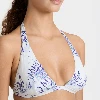 Resim Kadın Fleche Lavender Bikini Üstü Beyaz