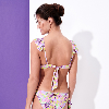 Picture of Kadın Rainbow Flowers Lizzy Bikini Üstü Mor