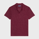 Resim Erkek Pyramid Keten Polo Kırmızı