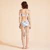 Resim Kadın Happy Flowers Flamme Bikini Altı Beyaz