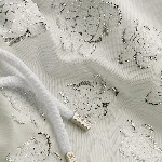 Picture of Erkek Ronde des Tortues Jacquard Broché Moopea Mayo Beyaz