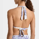 Resim Kadın Fleche Lavender Bikini Üstü Beyaz