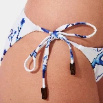 Picture of Kadın Cherry Blossom Flore Bikini Altı Mavi
