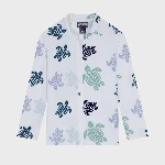 Picture of Erkek Çocuk Ginko-Zy Tortues Multicolores UV Korumalı Tişört Beyaz