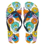 Resim Erkek Marguerites Copp Terlik Beyaz