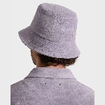 Resim Unisex Boom Havlu Solid Şapka Mor