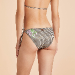 Resim Kadın Flowers Flore Bikini Altı Kahverengi
