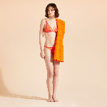 Picture of Kadın New Leopard Faithful Bikini Üstü Turuncu