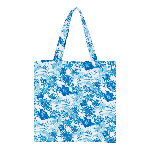 Resim Unisex Tahiti Flowers Babel Çanta Beyaz