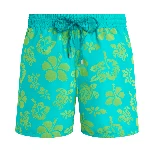Picture of Erkek Flocked Tropical Turtle Mahina Mayo Yeşil