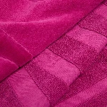 Resim Unisex Sand Organik Pamuk Plaj Havlusu Pembe
