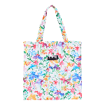 Picture of Unisex Happy Flowers Babel Çanta Beyaz