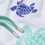 Picture of Erkek Moorea Tortues Multicolores Mayo Beyaz