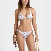 Picture of Kadın Flore Micro Ronde des Tortues Bikini Altı Beyaz