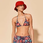 Resim Kadın Fleur Holistarfish Bikini Üstü Lacivert