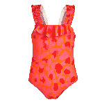 Resim Kız Çocuk New Leopard Giny Mayo Turuncu