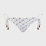 Picture of Kadın Flore Micro Ronde des Tortues Bikini Altı Beyaz