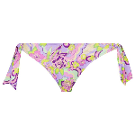 Resim Kadın Rainbow Flowers Flamme Bikini Altı Mor
