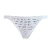Resim Kadın Strass Lili Bikini Altı Beyaz