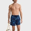 Picture of Erkek Moopea Sparkling Whales Monogram Jacquard Mayo Lacivert