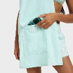 Picture of Unisex Sapock Cepli  Plaj Havlusu Mavi