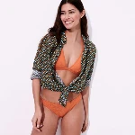 Resim Kadın Fleche Bikini Üstü Turuncu