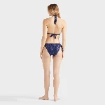 Resim Kadın Relief Sparkling Fleche Bikini Üstü Lacivert