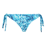 Resim Kadın Flamme Flowers Tie & Dye Bikini Altı Lacivert
