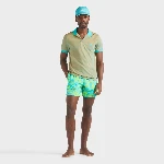 Picture of Erkek Flocked Tropical Turtle Mahina Mayo Yeşil