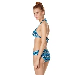 Resim Kadın Flechett Bikini Üstü Lacivert